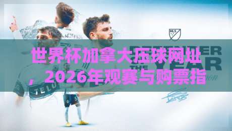 世界杯加拿大压球网址，2026年观赛与购票指南（附官方渠道）