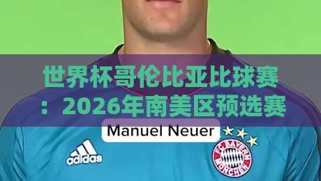 世界杯哥伦比亚比球赛：2026年南美区预选赛最新战况与看点