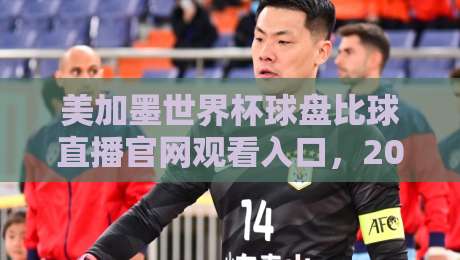 美加墨世界杯球盘比球直播官网观看入口，2026年球迷必备指南