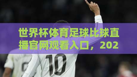 世界杯体育足球比球直播官网观看入口，2026年最新观赛渠道全攻略！