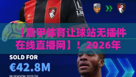 【意甲体育让球站无插件在线直播网】！2026年球迷必备的免费看球神器实测