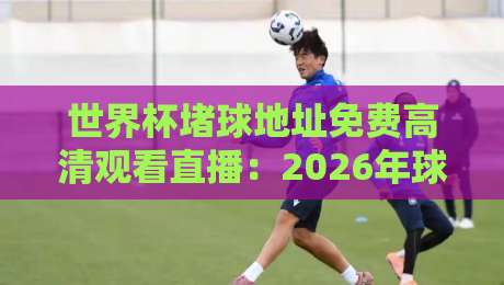 世界杯堵球地址免费高清观看直播:2026年球迷必备的五大安全观赛指南 世界杯堵球地址免费高清观看直播:2026年球迷必备的五大安全观赛指南