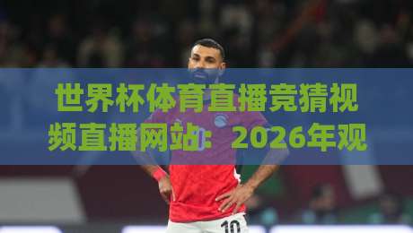 世界杯体育直播竞猜视频直播网站:2026年观赛新姿势,你get了吗?