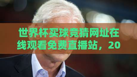 世界杯买球竞猜网址在线观看免费直播站，2026观赛指南就看这篇！
