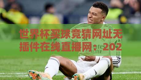 世界杯买球竞猜网址无插件在线直播网：2026年观赛新姿势，真能一边看球一边猜？