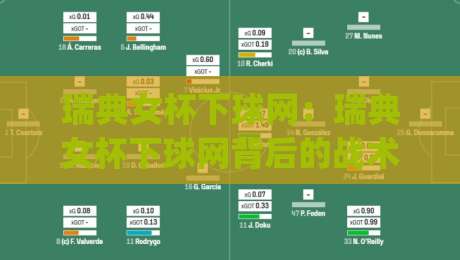 瑞典女杯下球网：瑞典女杯下球网背后的战术密码与观赛门道，(瑞典女杯下球网)如何读懂攻防转换的关键瞬间？-最全手机信誉娱乐网反波胆链接受让视频半全场动画