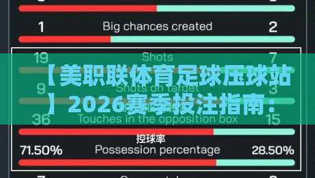 【美职联体育足球压球站】2026赛季投注指南:新手必看的五大策略与避坑技巧 【美职联体育足球压球站】2026赛季投注指南:新手必看的五大策略与避坑技巧